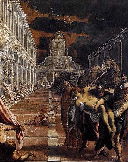 Jacopo Tintoretto Bergung des Leichnams des oil painting picture